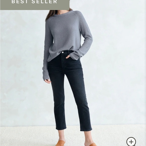 Jenni Kayne Walnut Color Oiled Leather Kitten Heeled Mules - Picture 8 of 16